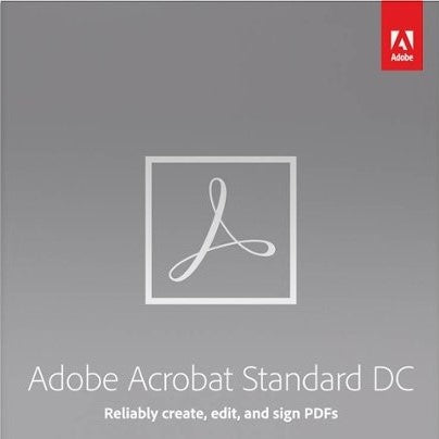 Adobe Acrobat Standard DC Annual Subscription