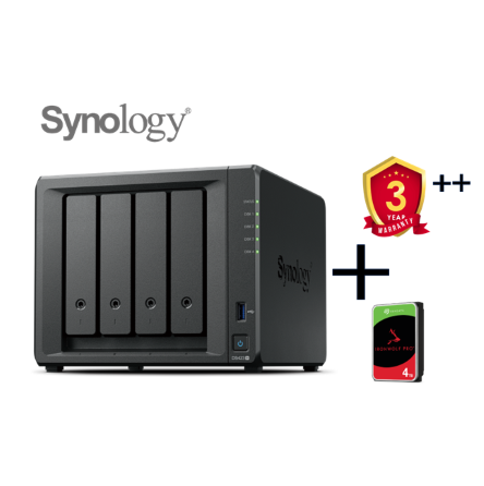 Synology DiskStation DS423+ with 16TB HDDs