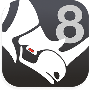 Rhinoceros 3D (Rhino 8)