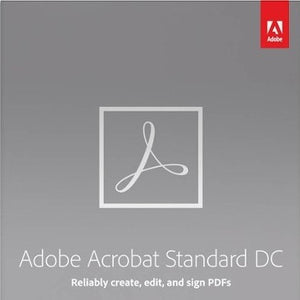 Adobe Acrobat Standard DC Annual Subscription