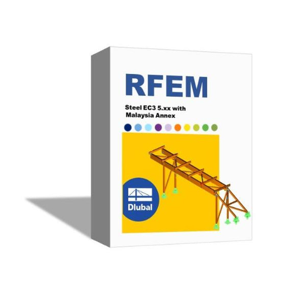 [Package] RFEM Steel EC3 5.xx with Malaysia Annex - Single User